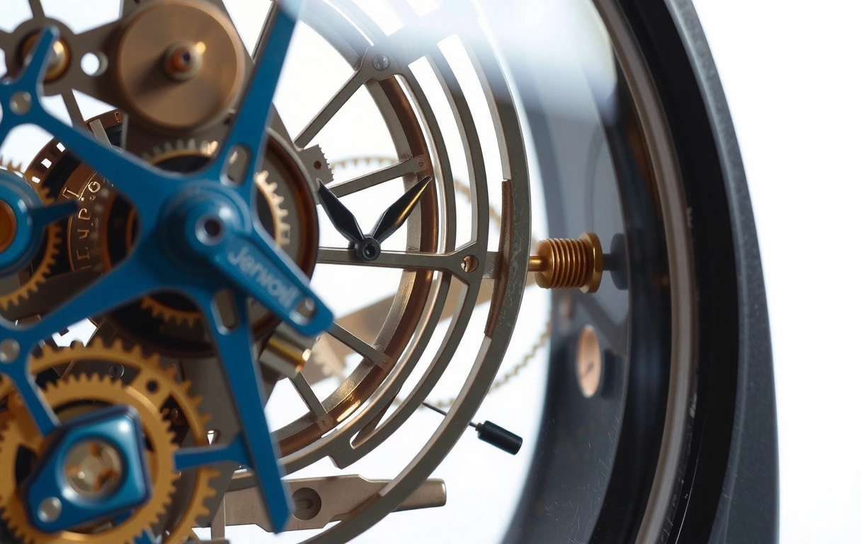 Precision mechanics representing data tracking