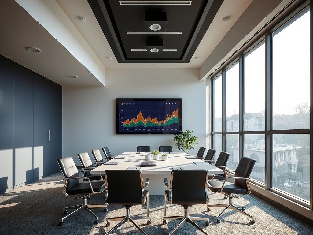 Modern business environment in Istanbul